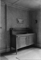 SA0595 - A sideboard from Canterbury, NH. Identified on the back., Winterthur Shaker Photograph and Post Card Collection 1851 to 1921c